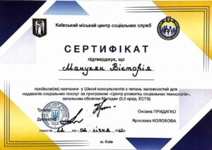 Сертификат 1